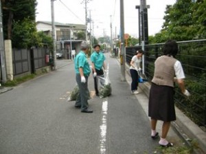 全国環境美化活動に参加しました(2011/6/7)