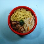 レンジ醤油豚骨ラーメン