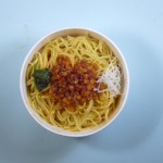 レンジ担担麺