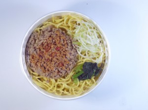 レンジ担担麺