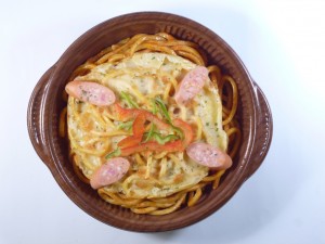 生パスタ焼ナポリタン