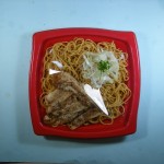 ねぎ塩豚カルビ焼そば ねぎ塩豚カルビ焼そば