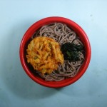 レンジかき揚げそば レンジかき揚げそば