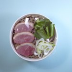 レンジ合鴨そば レンジ合鴨そば