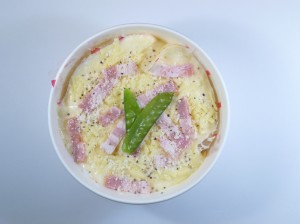 レンジカルボナーラうどん レンジカルボナーラうどん