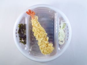 湯かけ海老天そば