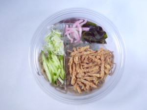 冷しごぼうバラ天そば 冷しごぼうバラ天そば