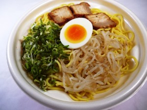 レンジチャーシュー麺
