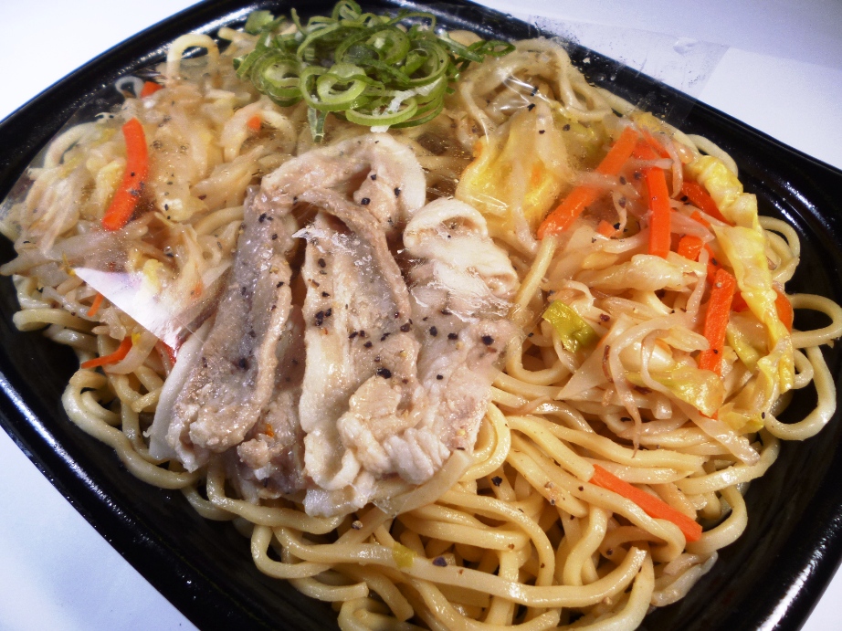 豚肉と野菜の塩焼そば 豚肉と野菜の塩焼そば