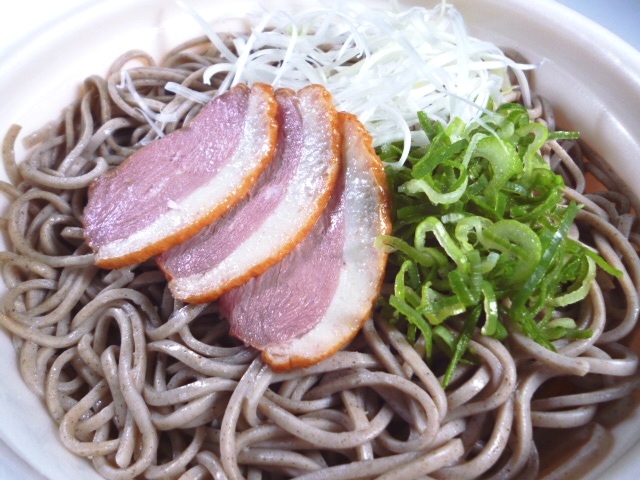 レンジ合鴨ねぎそば レンジ合鴨ねぎそば