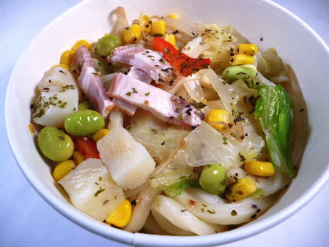 レンジ野菜スープうどん レンジ野菜スープうどん